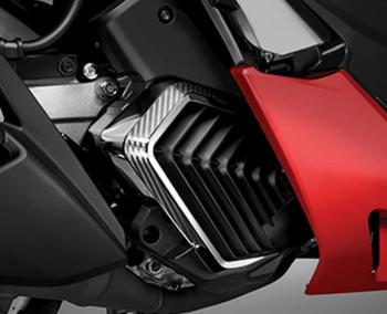 Bahaya Pasang Cover Radiator Variasi Abal-Abal Di Motor Matic